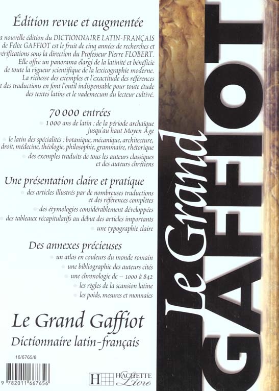 Le Grand Gaffiot : Dictionnaire Latin-Français : Félix Gaffiot
