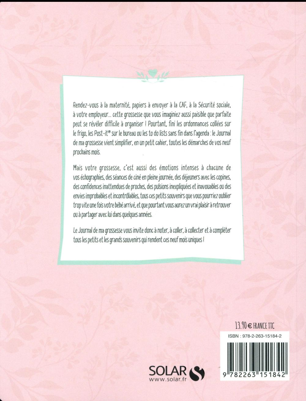 Livre De Grossesse Souvenirs Bébé Livre De Grossesse - Canada