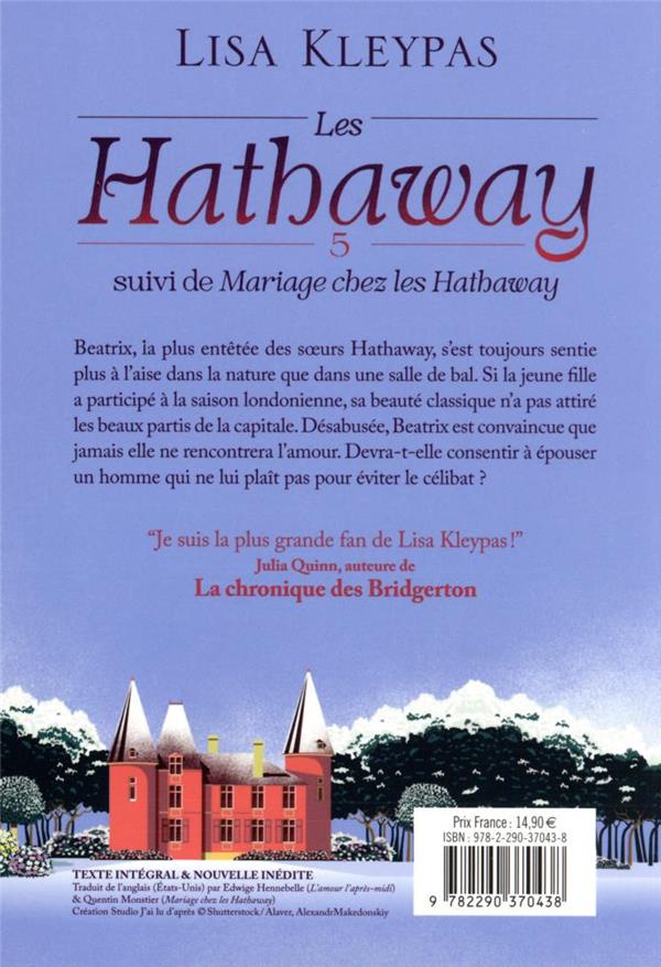 Les Hathaway Tome l'amour l'après-midi Mariage chez les