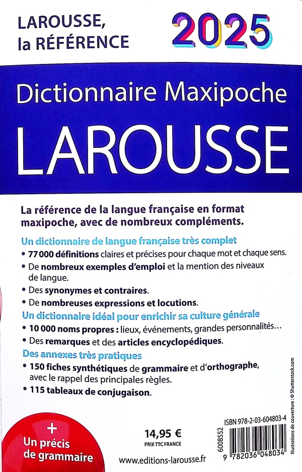 Larousse Maxipoche 2018 [洋書] 9782036068704-001-X.jpeg?
