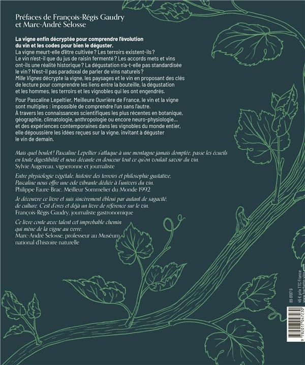 Mille vignes : penser le vin de demain : Pascaline Lepeltier