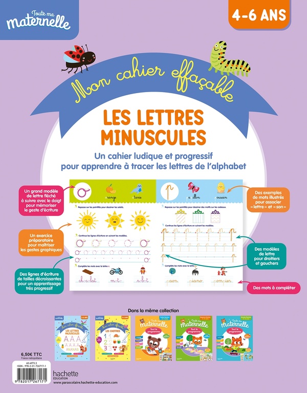 Cahier de Tracé des Lettres,Cahier d'Écriture Effaçable Maternelle | Éducatifs d'apprentissage des Lettres pour Garçons et Filles en École Maternelle Cahier de Tracé des Lettres,Cahier d'Écriture Effaçable Maternelle | Éducatifs d'apprentissage des Lettres pour Garçons et Filles en École Maternelle