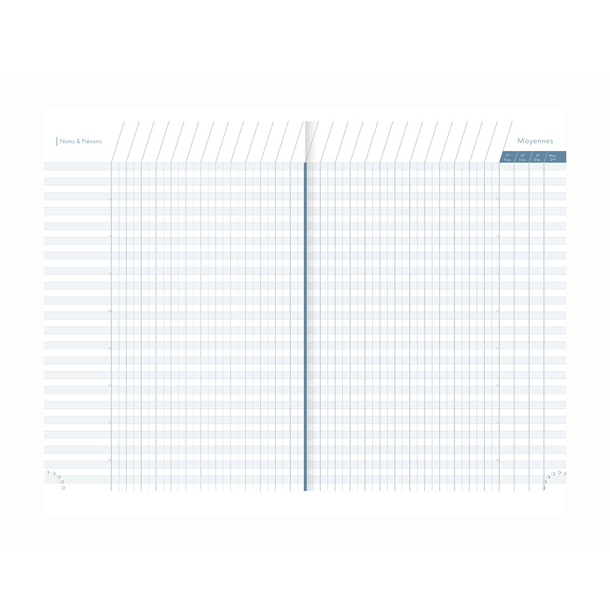 Clairefontaine 9059C - Un Agenda De Bord Rembordé Rigide 4 Colonnes 144 Pages (24 Cases Par Semaine) 21x29,7 Cm 90g, Couverture Carte Pelliculée Couleur Aléatoire