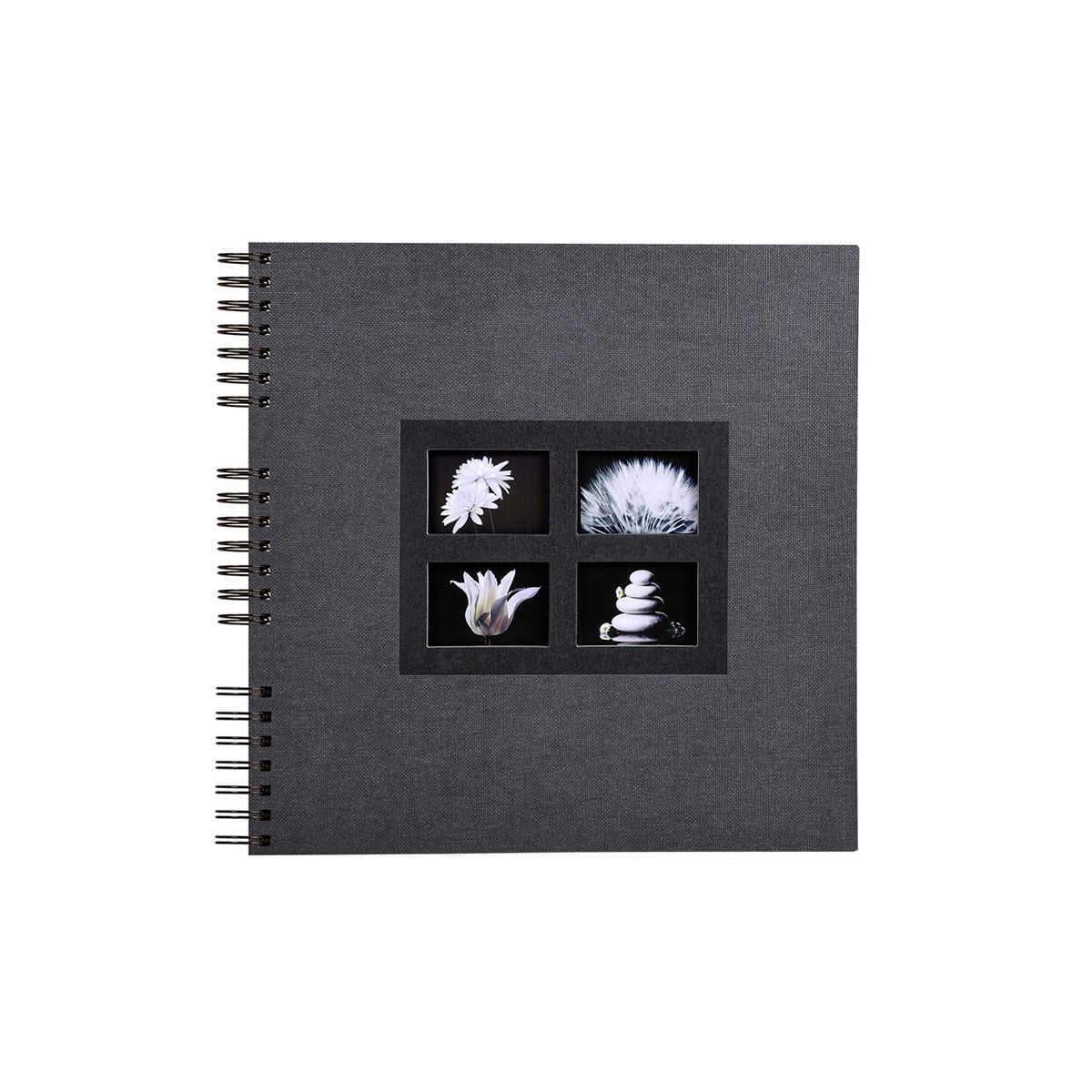 Album Photo Personnalisable SPORWAY - 60 Pages Noires Avec Stylos Métal & Pochoirs | Cadeau Créatif Anniversaire, Mariage