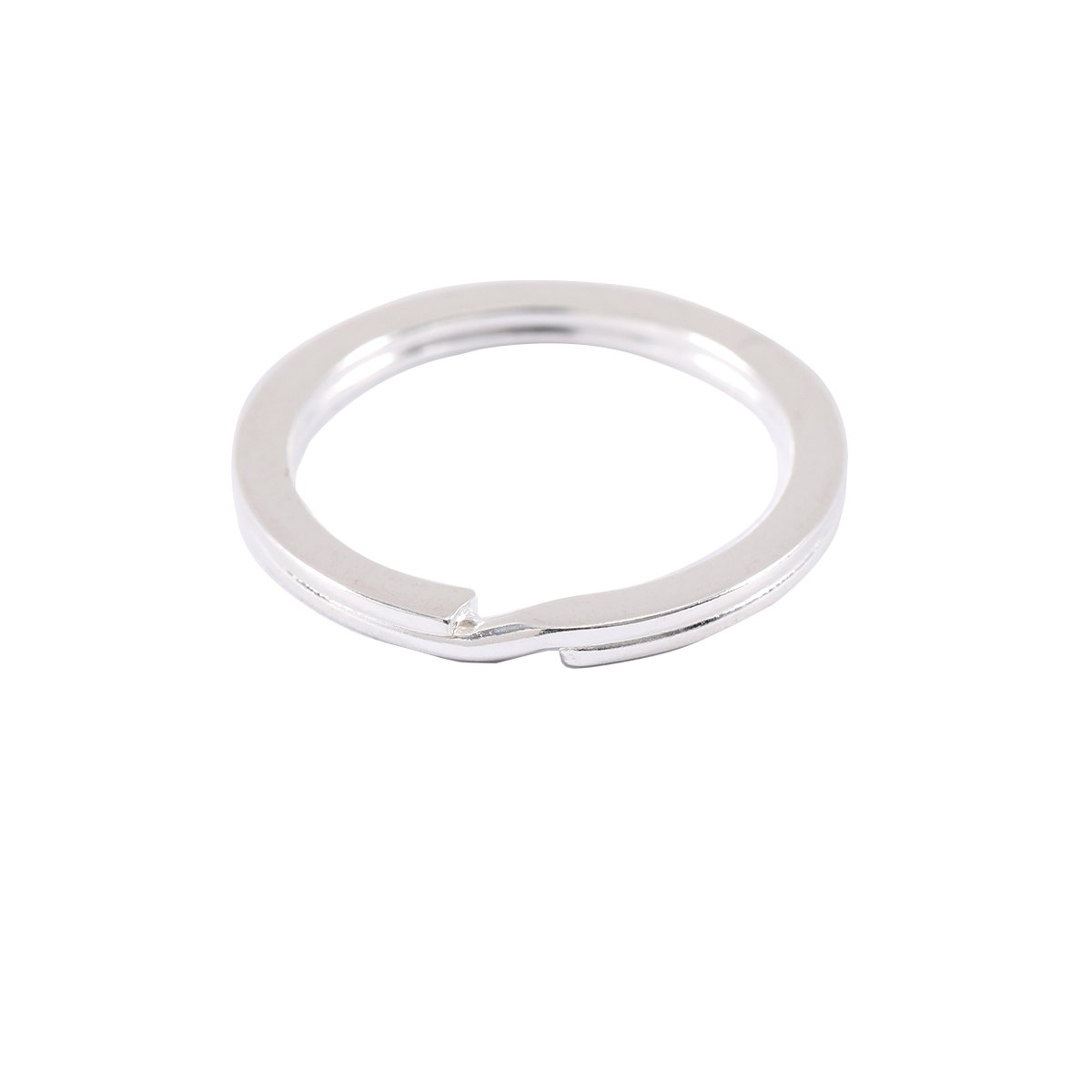 Lot de 50 porte-clés en argent vieilli K5HS7 - Base cabochon ronde - 25 mm