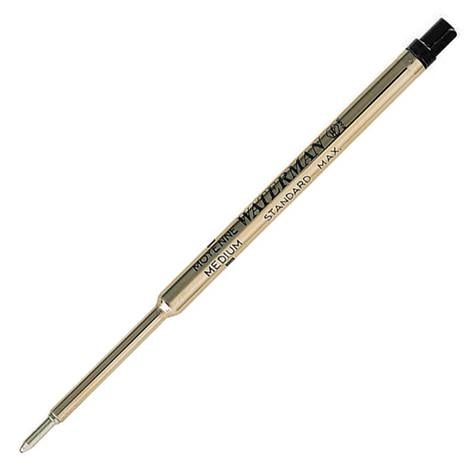 Stylo Bille Waterman Plaqué Or - Modèle Godrons G20 - Recharge Neuve Incluse - Occasion Très Bon état