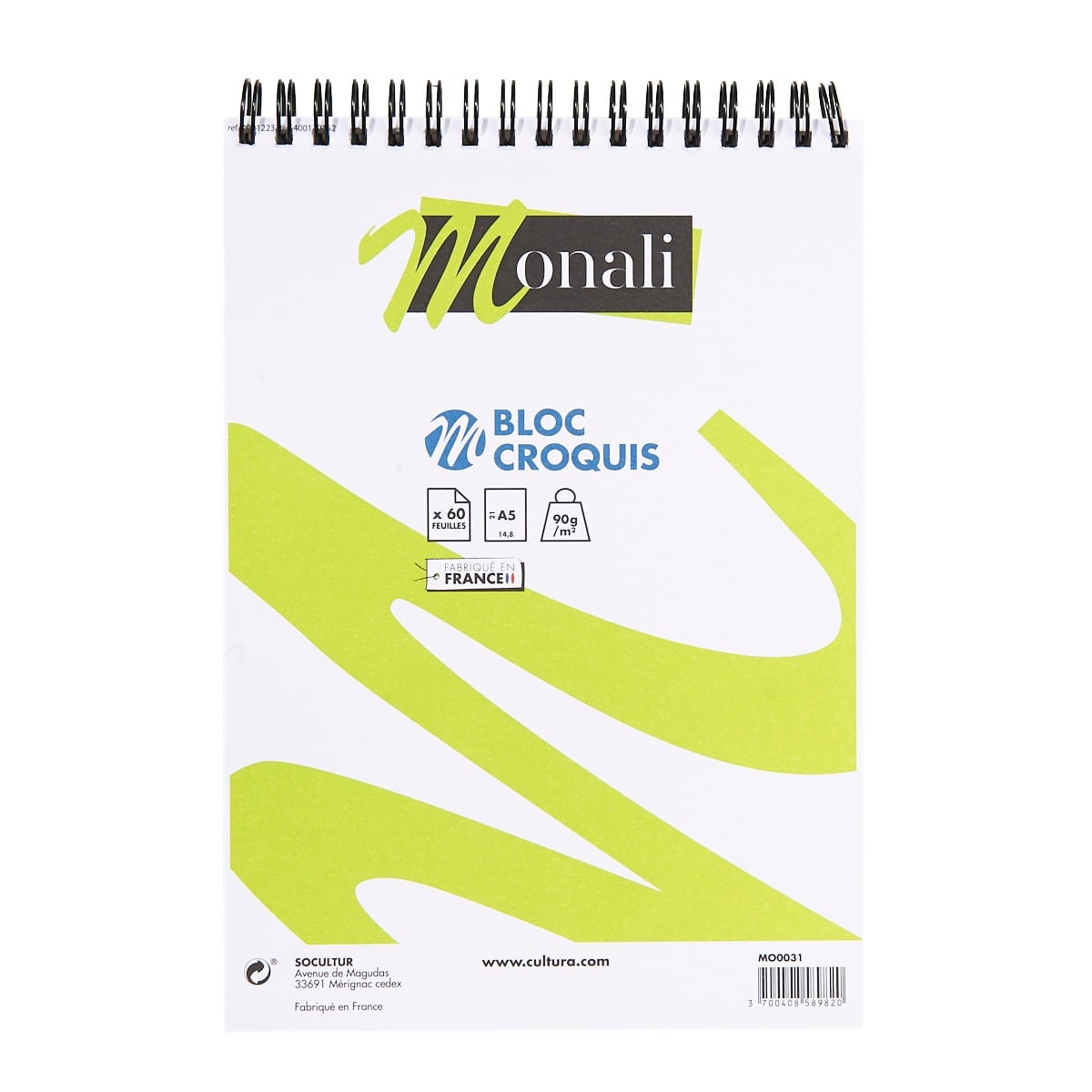 Bloc De Papier Aquarelle CreativePeak - 3 Carnets A5 (96 Feuilles Chacun) - 300 G/m² Sans Acide - Pour Techniques Mixtes