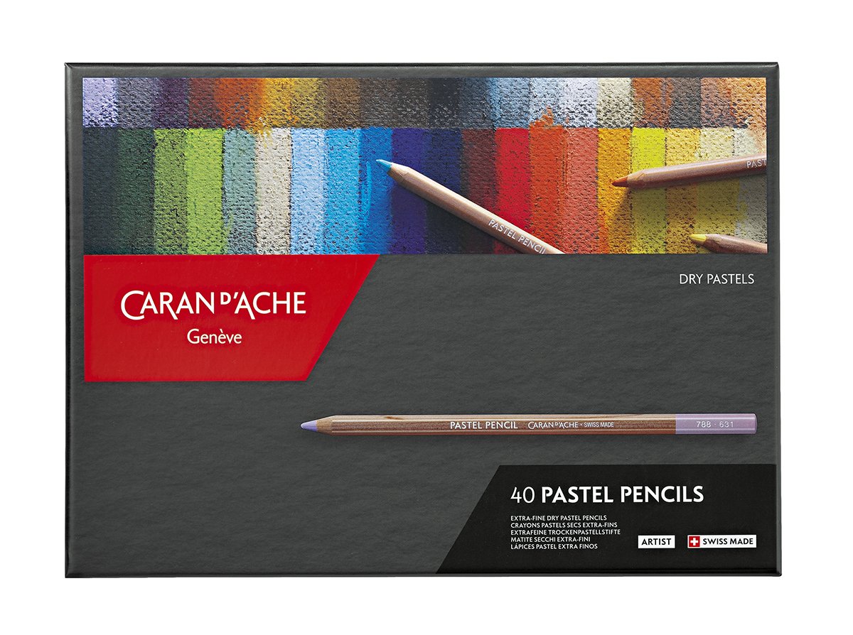 Caran D'Ache Pastel Pencils Ice Blue - Bromleys Art Supplies