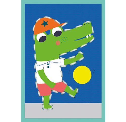 Avenue Mandarine KC023O - Une Boite Créative Cartes à Lacer Comprenant 4 Cartes à Lacer 10x15 Cm, 4 Pelotes De Fil Et 4 Cadres Couleur 16x11 Cm