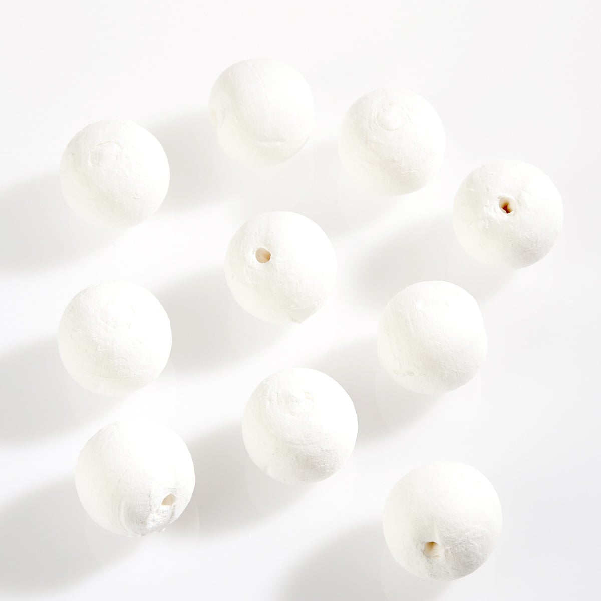 Efco Fil Boules De Coton 35 Mm – Lot De 10 – Pour Modélisme, Décoration Créative, Vêtements – Multi-usages