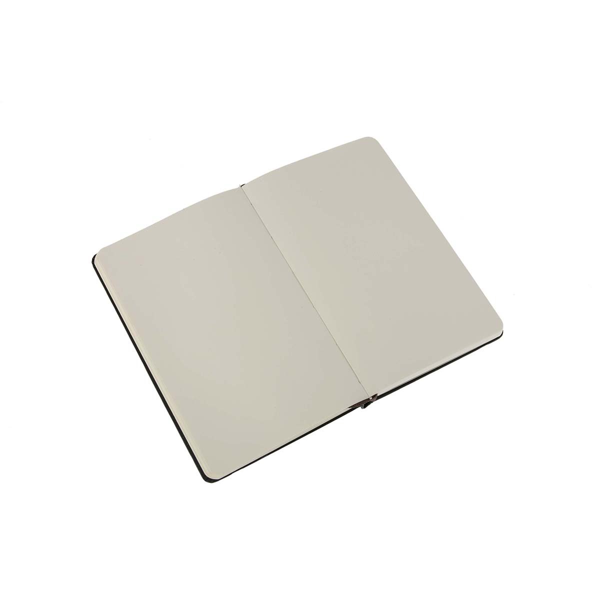 Moleskine Carnet classique format de poche A pages blanches Couverture souple Noir pas cher