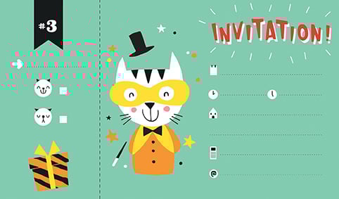 Lot De 12 Cartes D’invitation Pour Anniversaire D’enfant Garçon Fille Requin Avec 12 Enveloppes