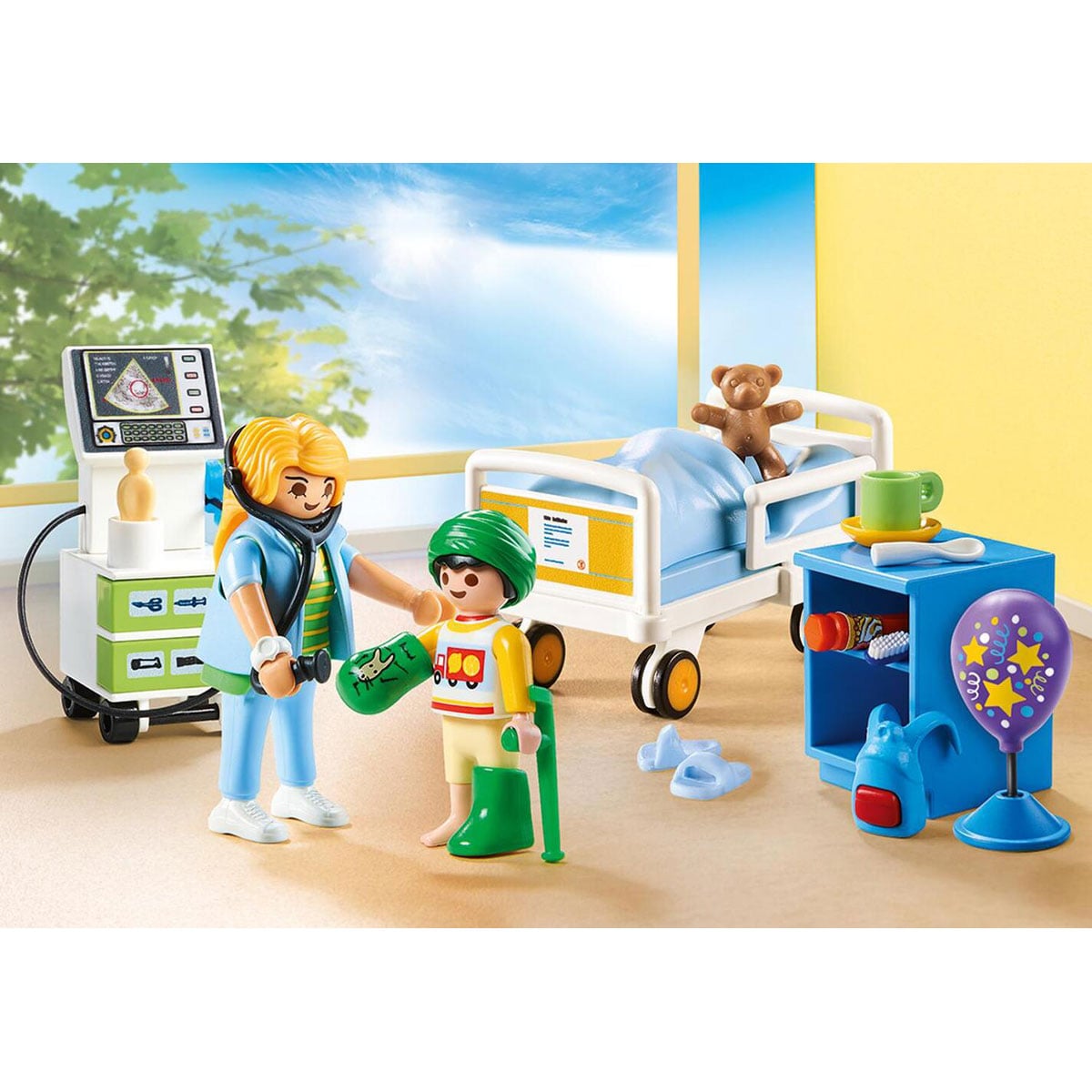 Lot De 4 Personnages Playmobil Enfants - Thèmes école, Bébé, Maison, Hôpital, Occasion Bon état