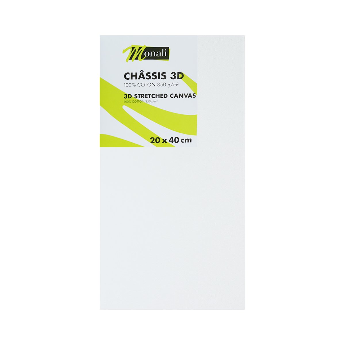 Toile Coton Pour Peinture - 100% Coton, 380 G/m², 20x20 Cm, 4 Couches D'apprêt