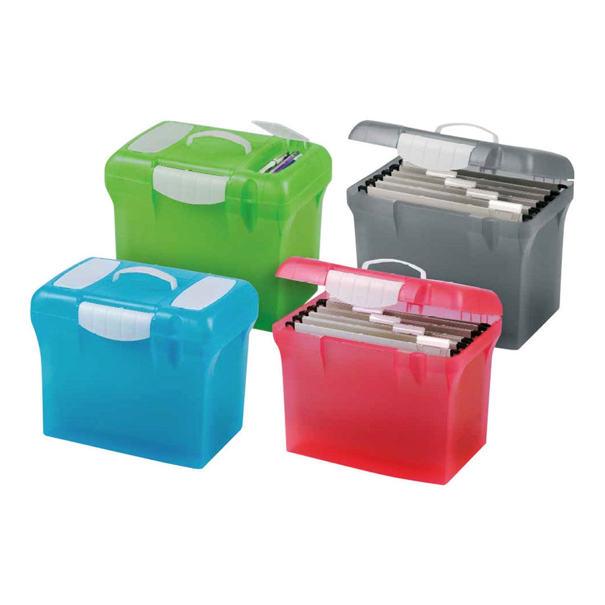 Dossiers Suspendus OfficeMax - Format Lettre - 1/5 De Coupe - 25 Par Boîte - Vert - 100% Recyclé
