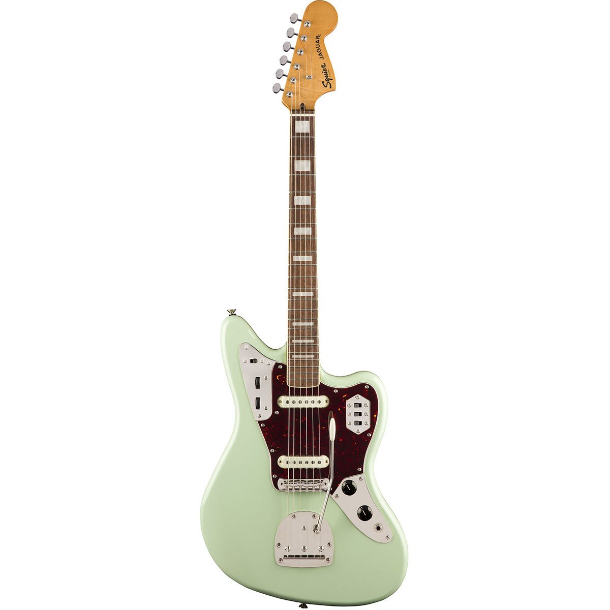 Squier - Classic Vibe '70s Jaguar surf green- Guitare électrique