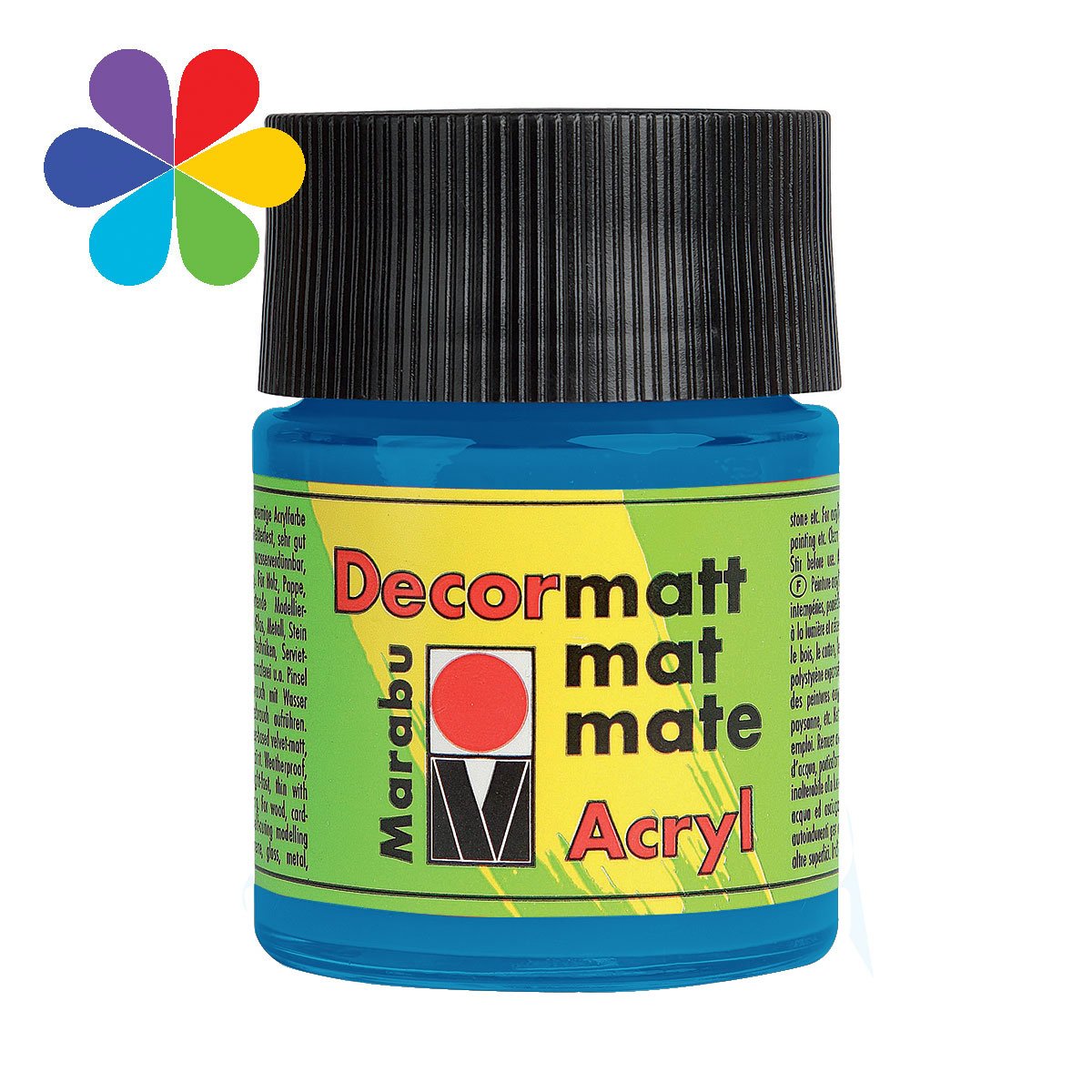 Acheter Marabu Decormatt 14010005075 075 Peinture Acrylique Mate à Base D'eau, Crémeuse Et Colorée, Résistante La Salive Aux Intempéries, Pour Peindre Pochoir ? Comparer Chez