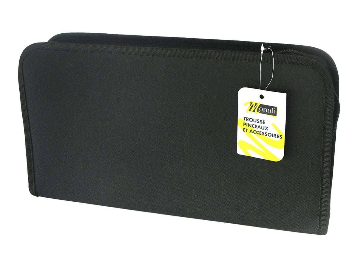 Porte-Pinceaux Enroulable EXCEART - 20 Emplacements - Toile Durable - Pour Artistes Et Maquillage