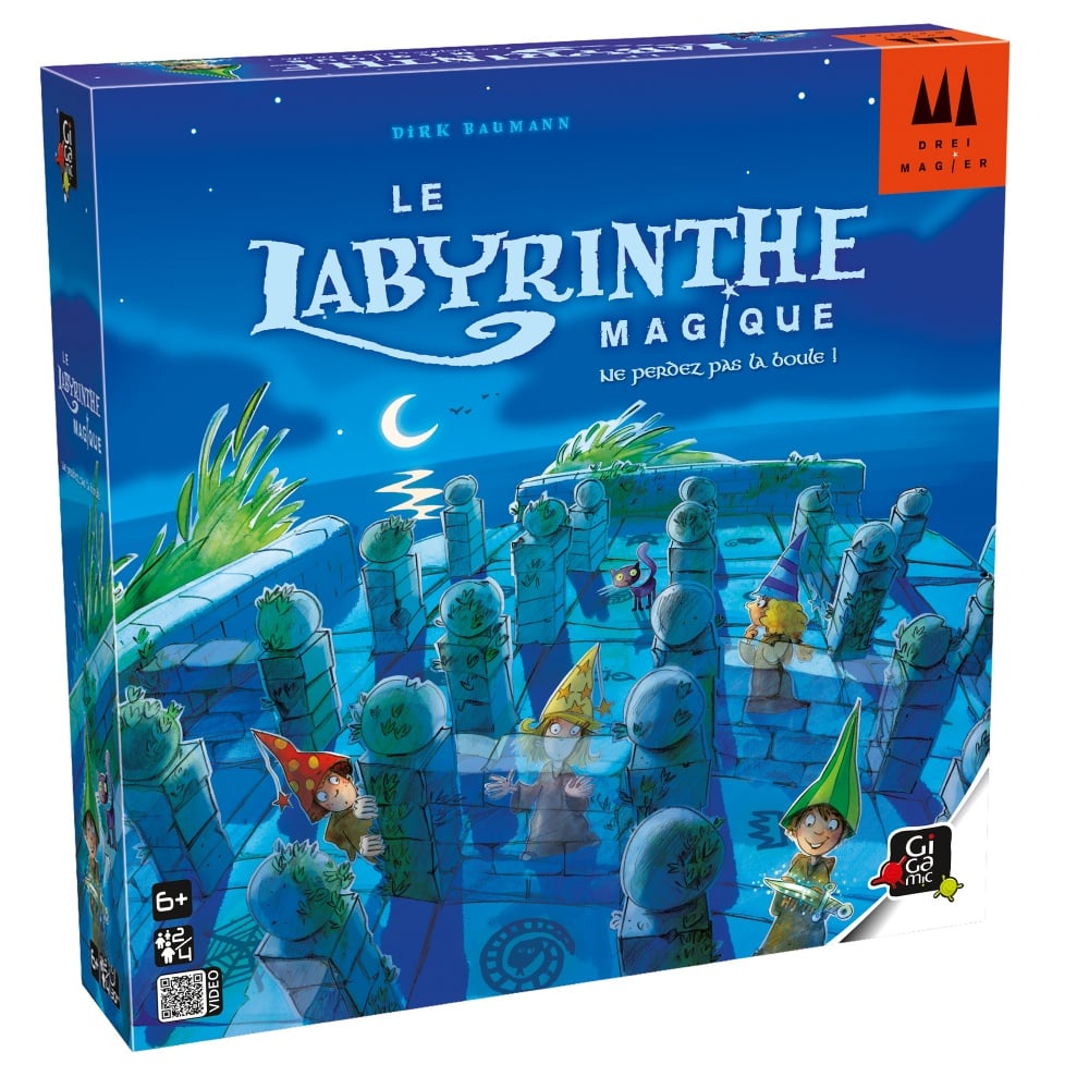 Labyrinthe magique - Gigamic - Jeux de société enfant | Cultura
