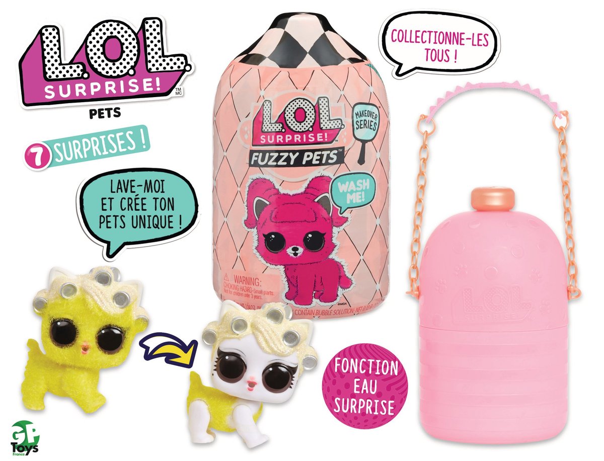 Lol surprise fuzzy pets Jeux de récré Cultura