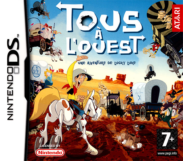 Rétrogaming Bandai Lucky Luke Tous à l'Ouest