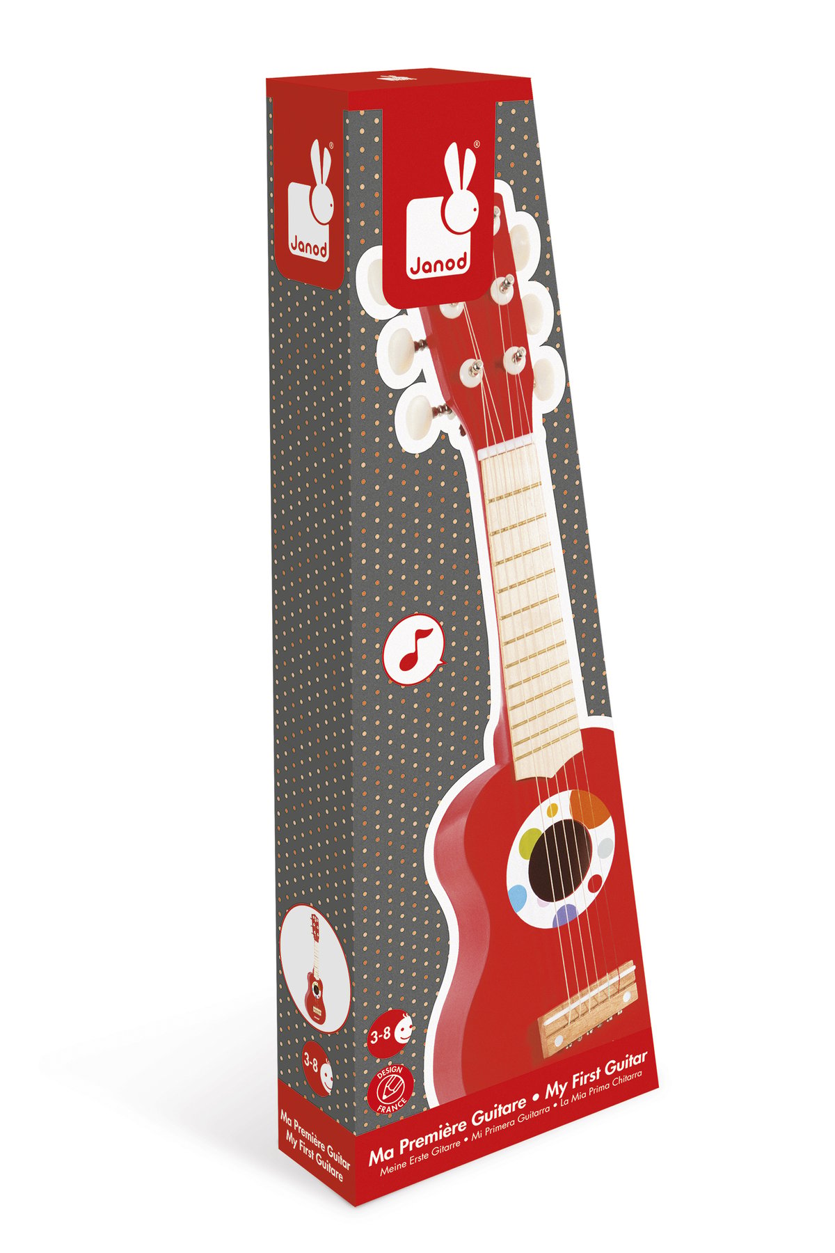 Youkoulélé - Janod - Petite Guitare Jouet Youkoulélé - Janod - Petite Guitare Jouet