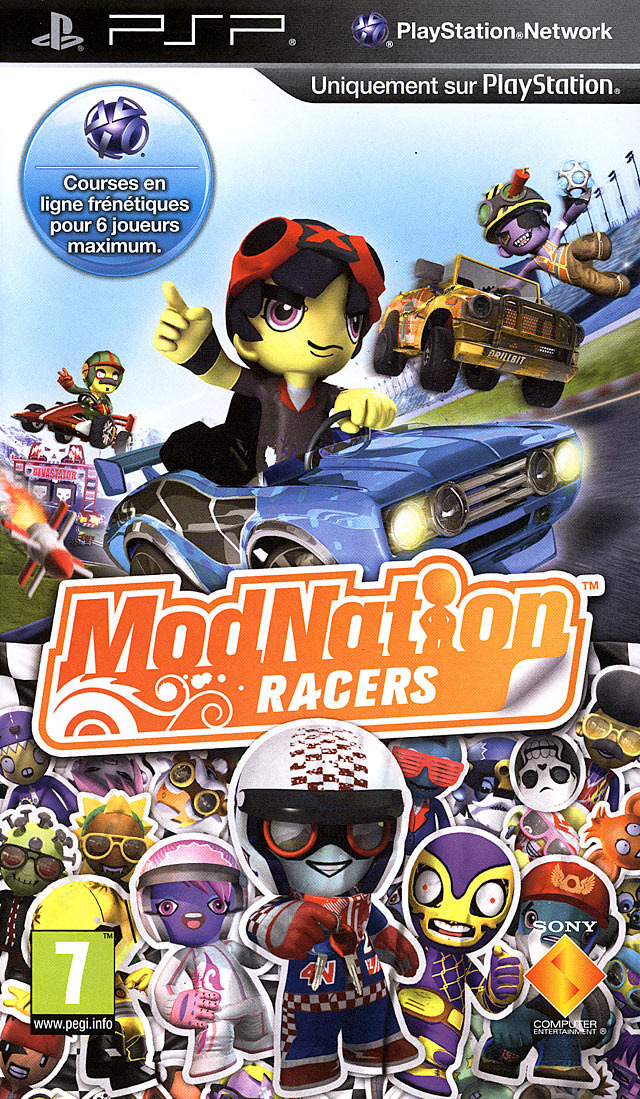 Jeu PS3 ModNation Racers - Version Avec Notice, Occasion En Bon état