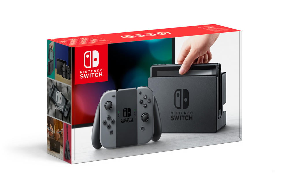 Nintendo Switch + paire de Joy-Con grise - Consoles Switch | Cultura