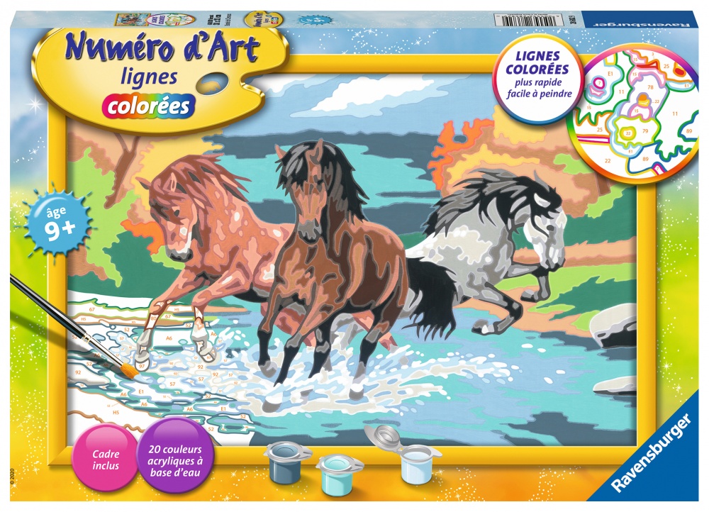 Ravensburger Peinture par numéros 28982 - Magique Cottage - pour