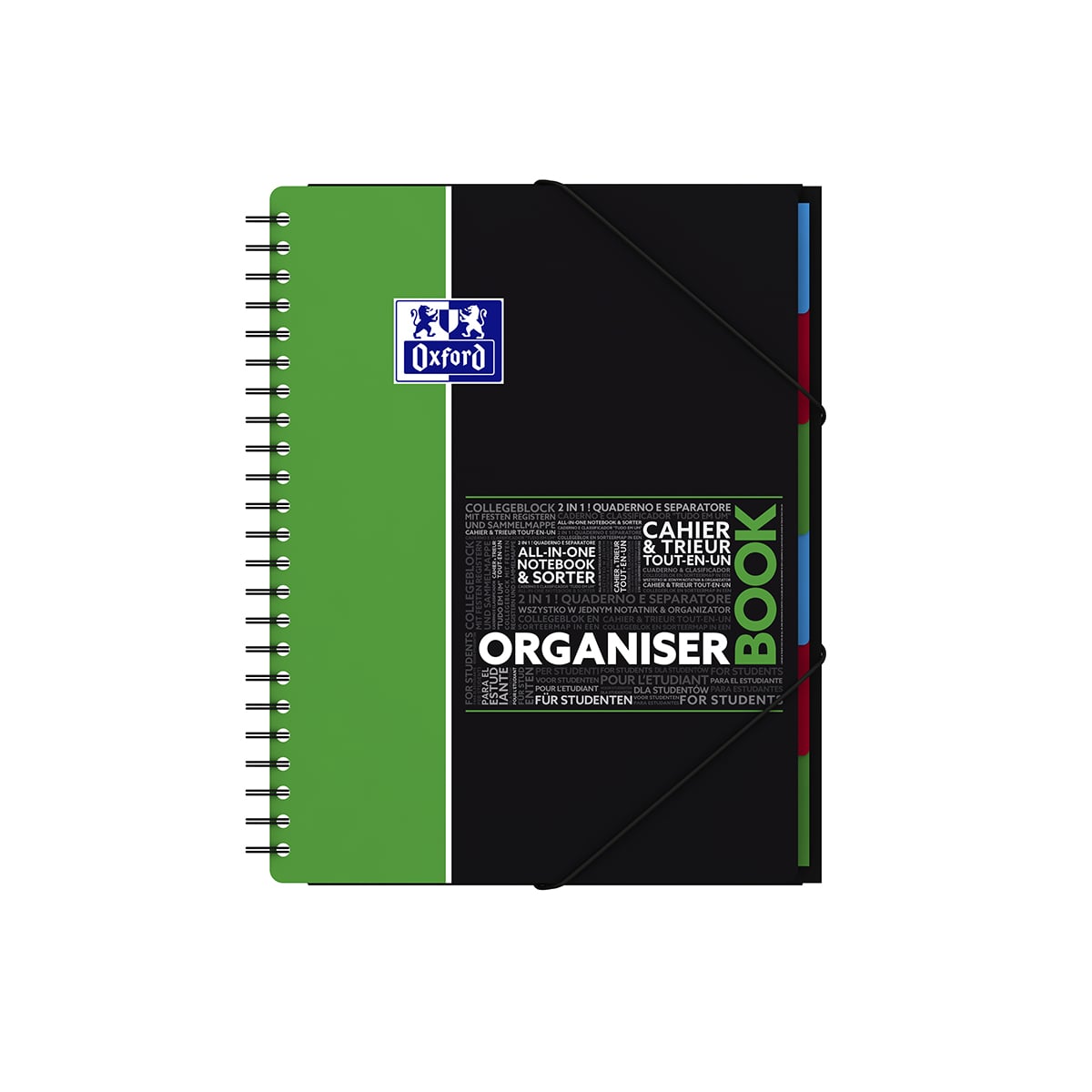Cahier Oxford Meetingbook I-Connect - couverture polypropylène Cahier Oxford Meetingbook I-Connect - couverture polypropylène