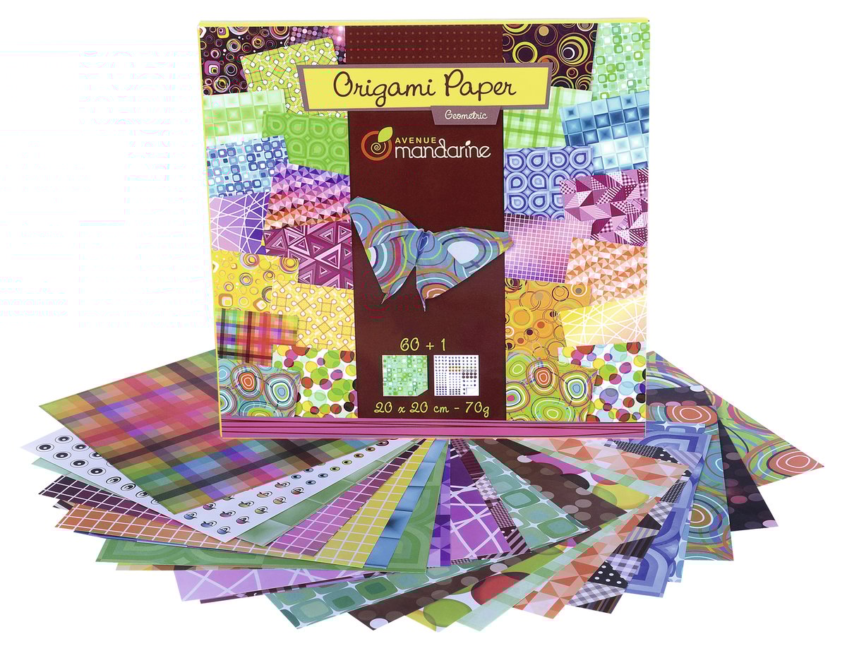 QUARKZMAN 25 Feuilles De Papier Origami Recto-Verso Noir 25 X 25cm 70gsm Feuille Carrée Pour Projets D'Artisanat, Débutants, Décoration Cadeaux