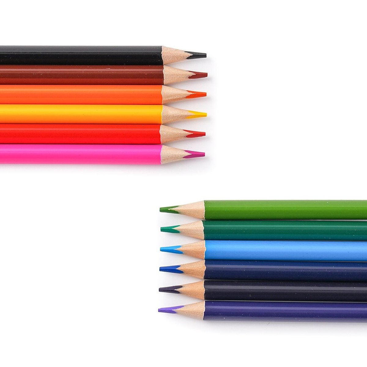 Crayons de couleur GIOTTO Méga - Taille maxi - Crayons de couleur pour enfants : du premier gribouillage au dessin d'artiste