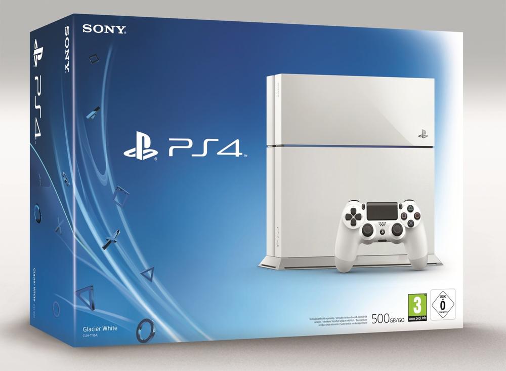 Console PlayStation 4 (500 Go) Blanche- Consoles PS4 - Playstation