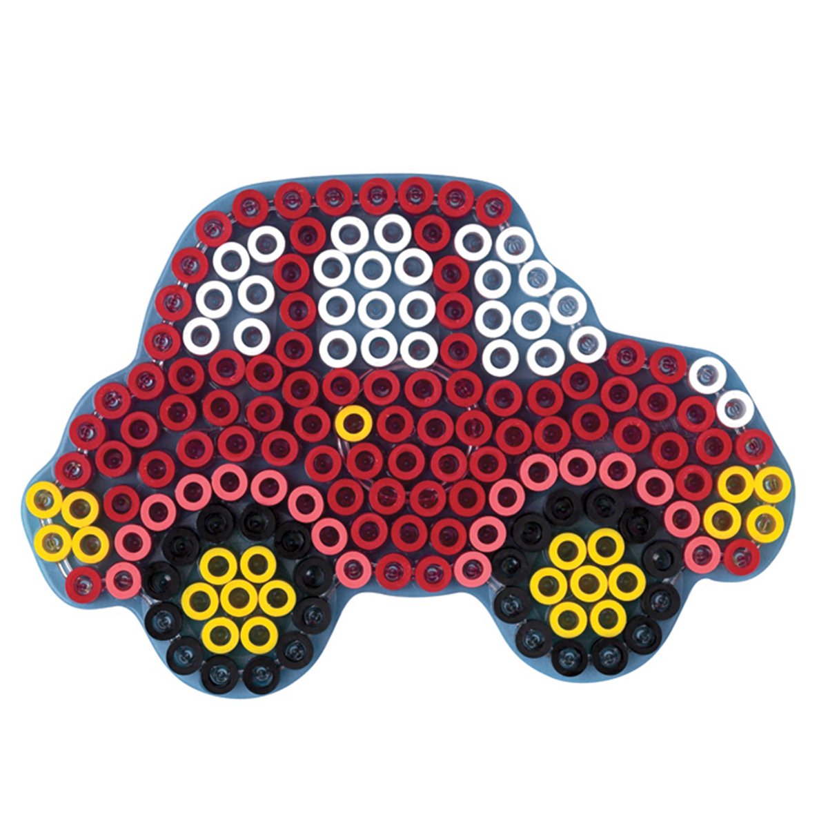 Hama - Perles - 207-05 - Taille Midi - Sachet 1000 Perles Rouge