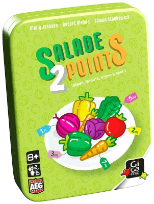 Jeu de société - GIGAMIC - Salade 2 Points - 2 joueurs ou plus - 20 min - A partir de 8 ans - Jeux - Jouets