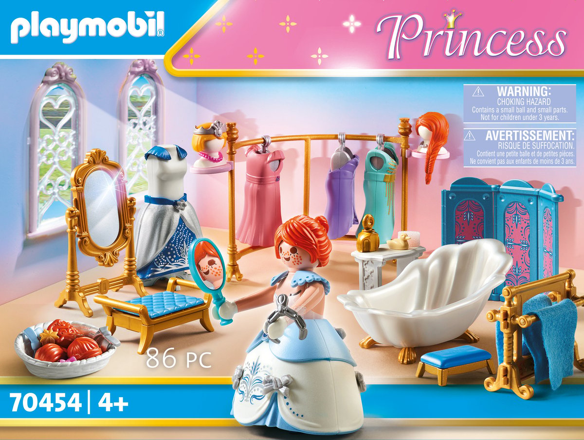 Salle de bain royale avec princesse Playmobil Princess Magic 71850 - La