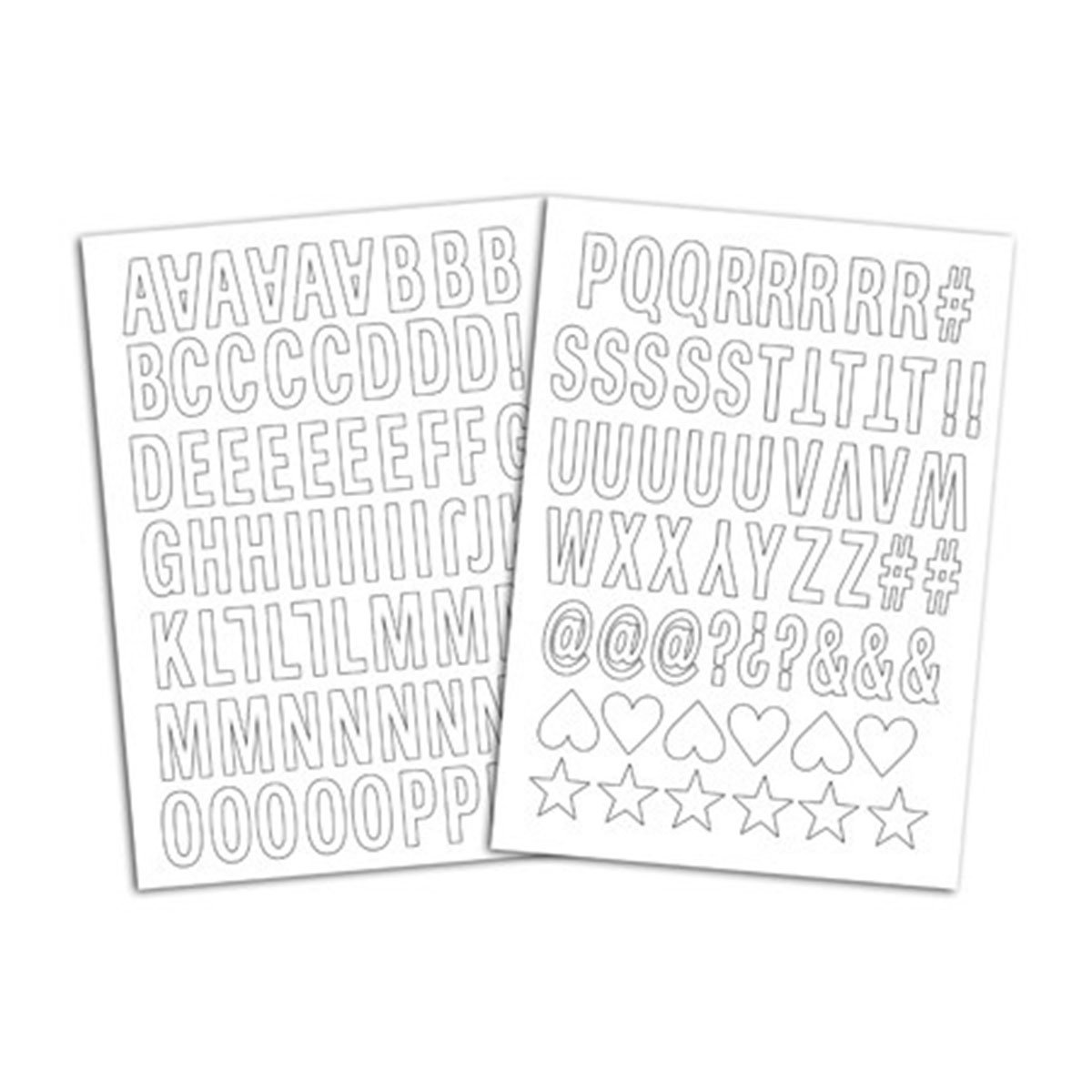 Lettres Thermocollantes 168 Pièces - Alphabet PU Pour Personnalisation T-Shirts Et Textiles