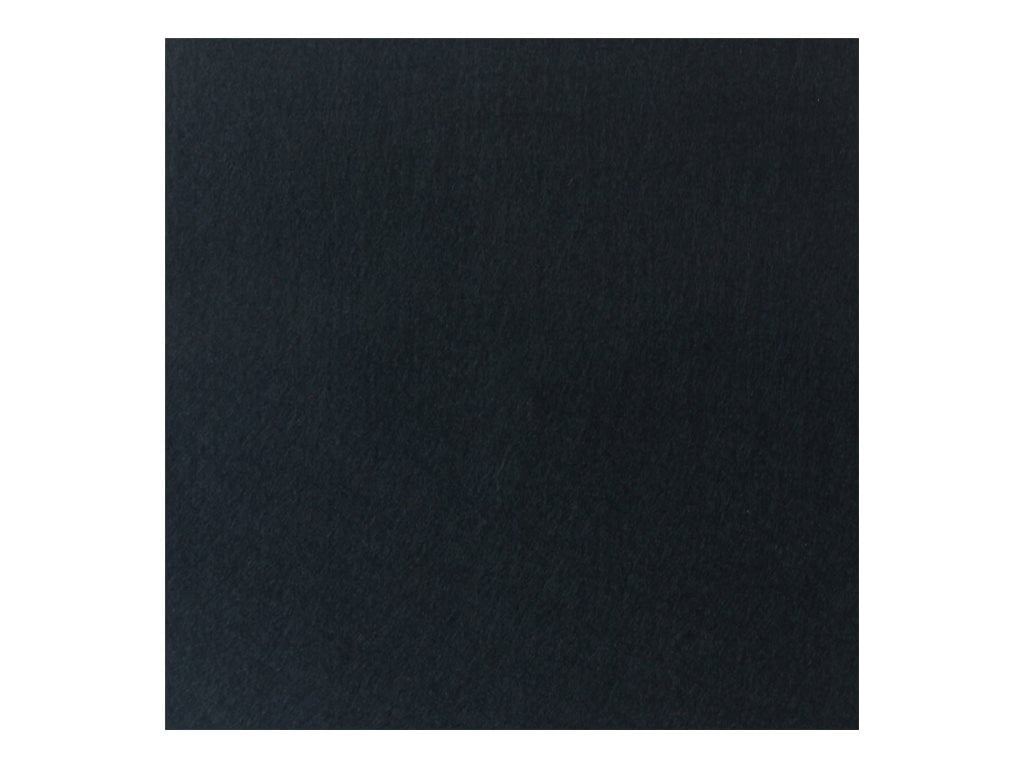 Feuille de feutrine noir polyester épaisseur 2 mm Créalia