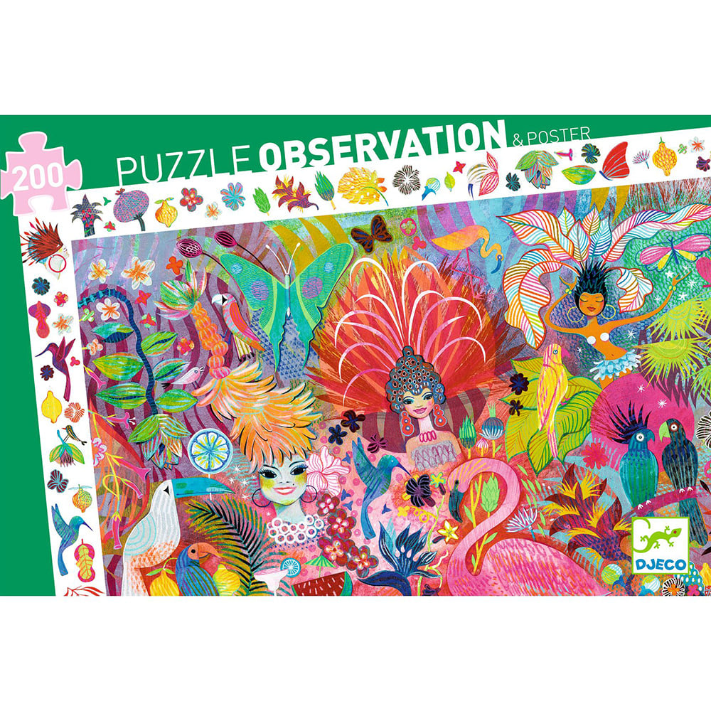 Puzzle Djeco Observation Fête au Palais pour enfants dès 5 ans