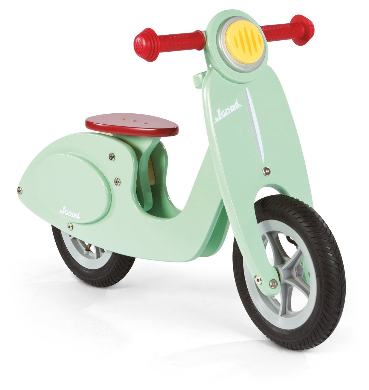 Draisienne scooter mint bois Janod : l’accessoire idéal pour développer l’équilibre de votre enfant