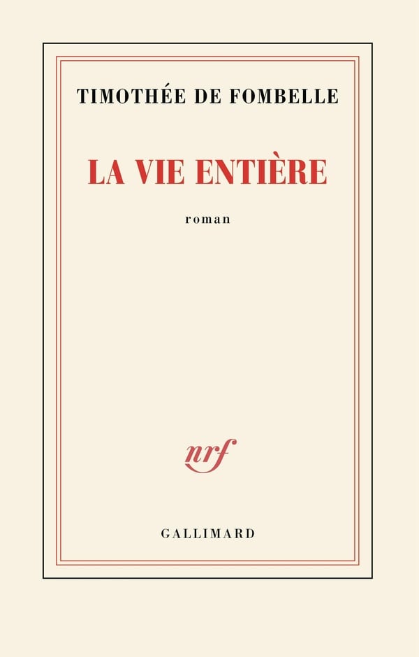 couverture de : La vie enti&egrave;re