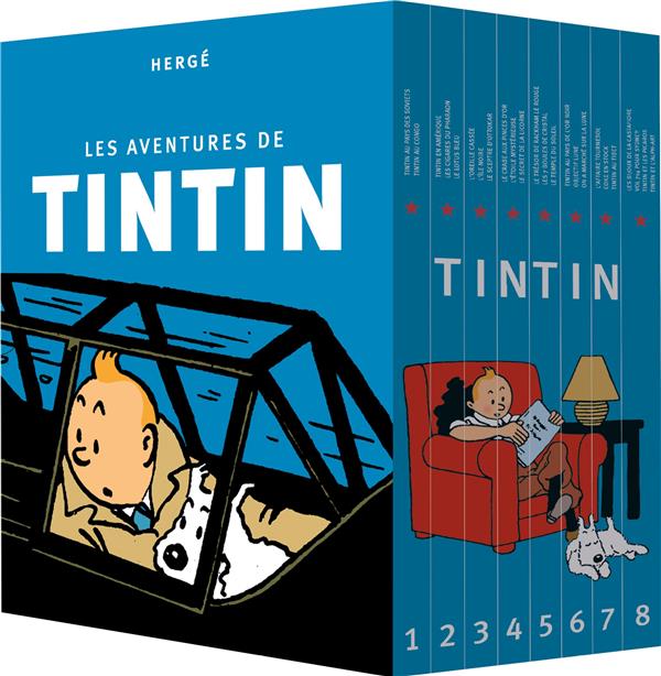 Vignette de Les aventures de tintin - coffret intégrale T1 à T24
