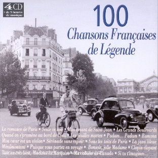 couverture de : Cent chansons fran&ccedil;aises de l&eacute;gende