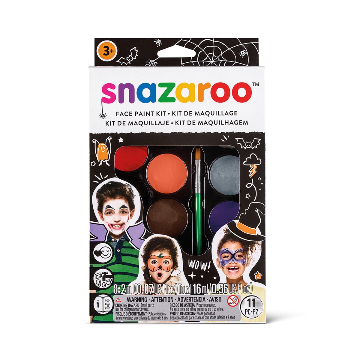 Vignette de Snazaroo - Palette de maquillage - Halloween