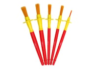 Set de 5 maxi pinceaux synthétiques Créalia