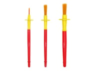 Set de 3 maxi pinceaux synthétiques Créalia