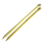 Aiguilles à tricoter n°12 - bambou - 35 cm