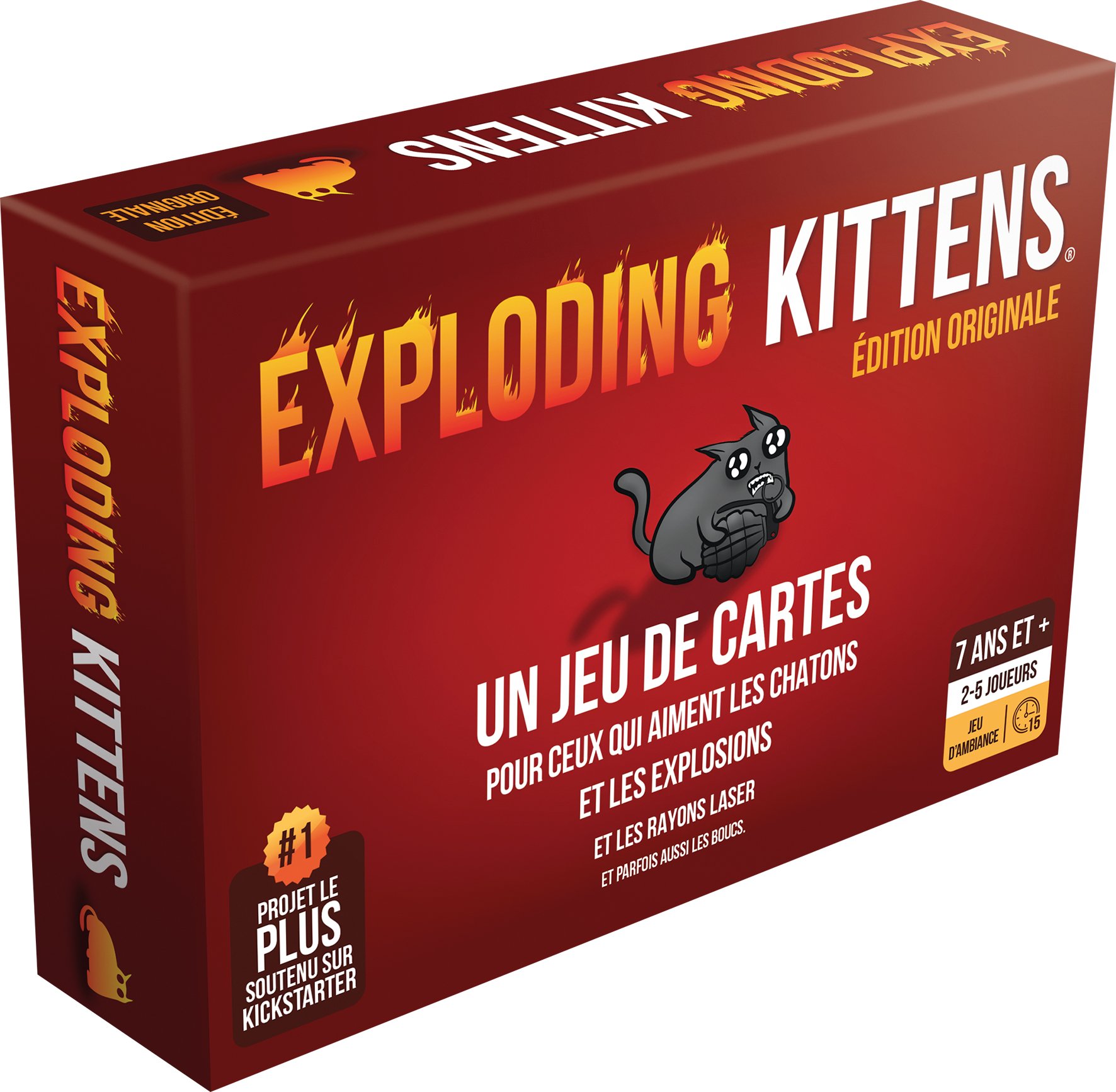 Exploding Kittens - Exploding Kittens Éditions- Jeux d'ambiance | Cultura