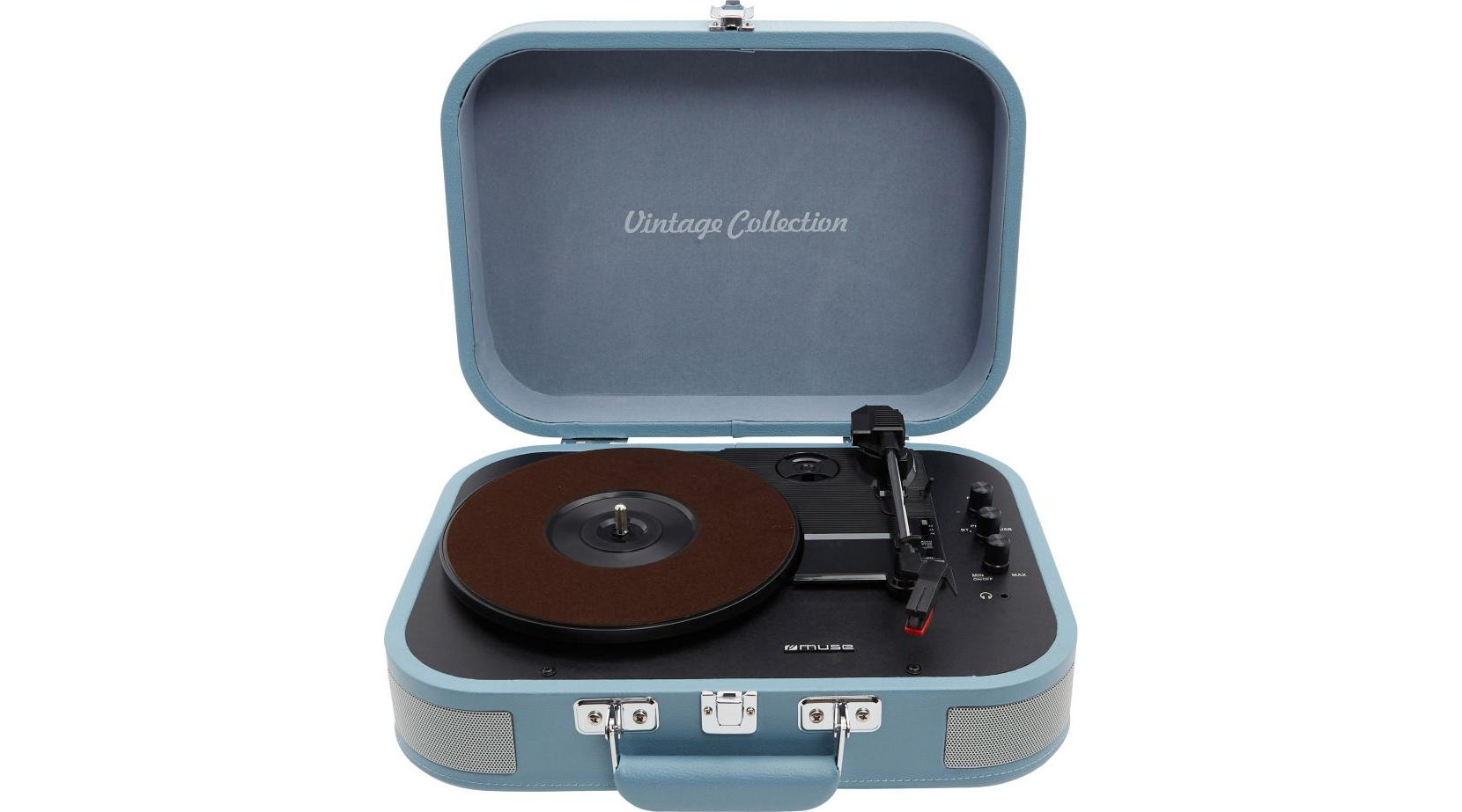 Platine vinyle Muse Vintage - MT-201 - Bleu