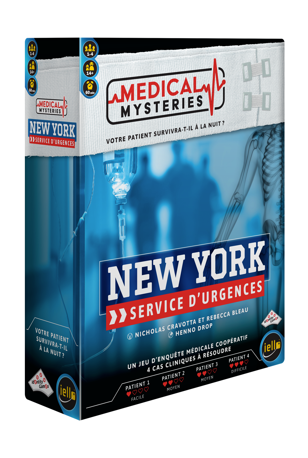 Medical Mysteries: New-York - Iello - Jeux d'enquête et Escape game | Cultura